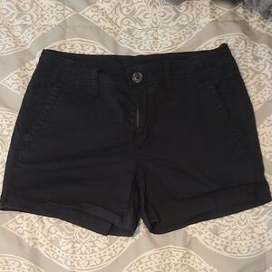 American Eagle Outfitters Black Bermuda Shorts